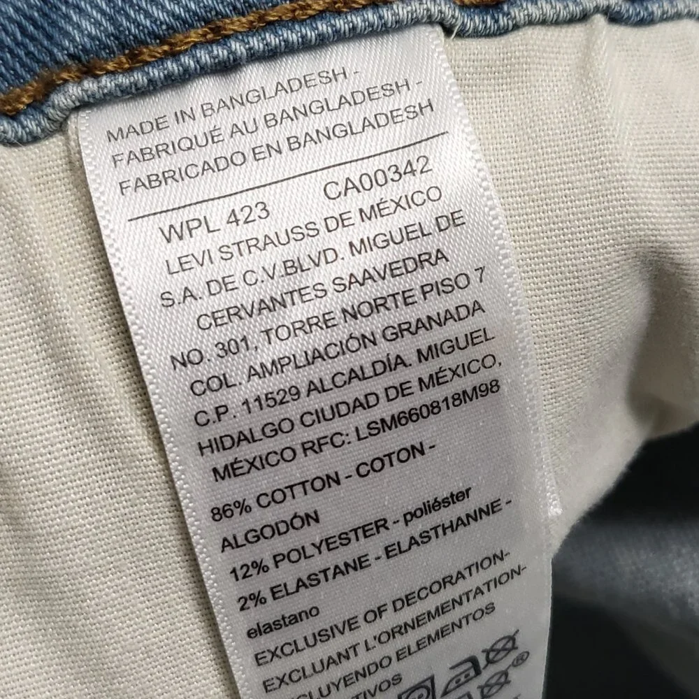 Levi Strauss Signature Jeans Mens Relaxed Fit 40X32 (Fit 42 X 32 ) Stretch - Picture 5 of 16